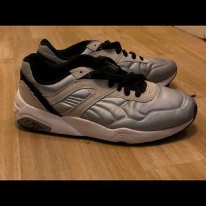 Puma silver sneakers
